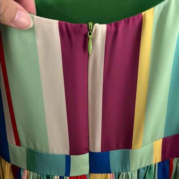 NWT Maree Pour Toi 16 Brenda Striped Sleeveless Midi Sundress - Picture 6 of 8